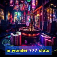 m.wonder 777 slots